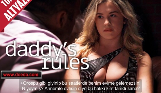 Evde huzursuzluk çıkaran üvey kızını sikerek cezalandırdı! Teen porno